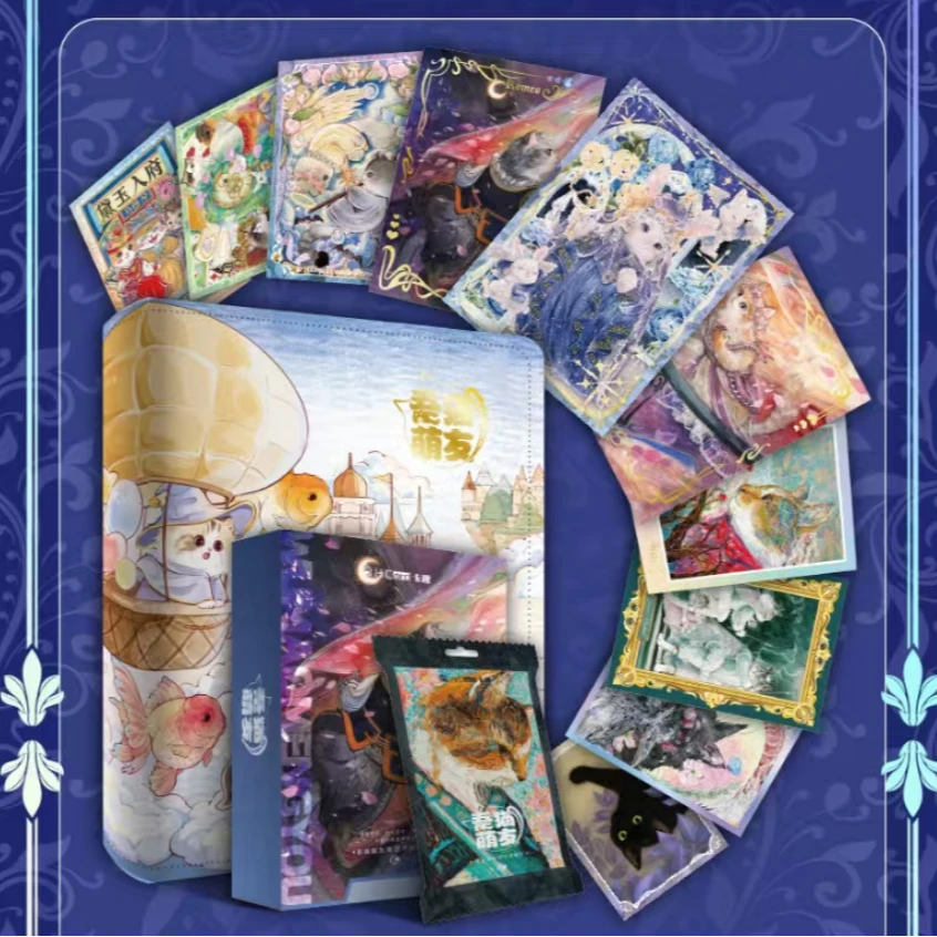 HiCard卡趣『吾猫萌友集艺术-第2弹』艺术典藏卡牌盲盒[默认代拆]