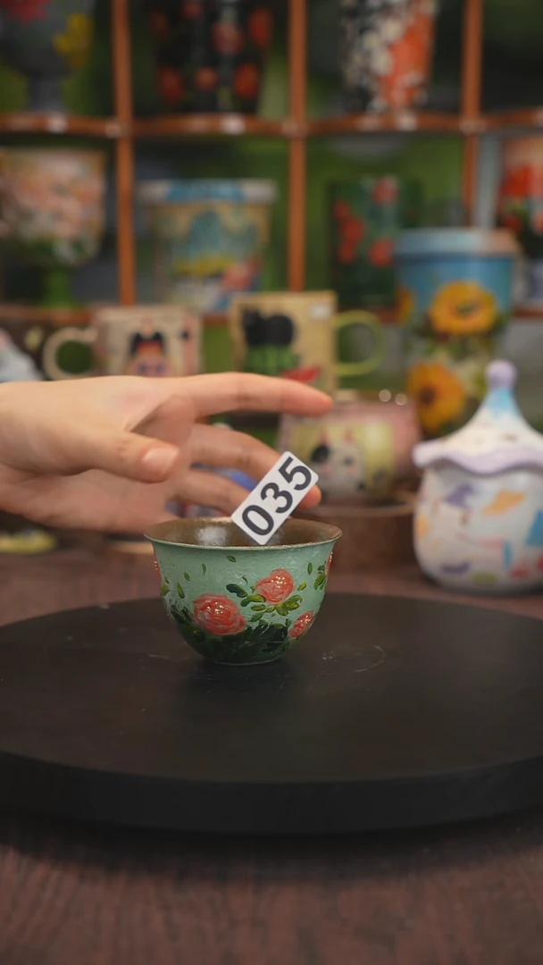 景德镇釉下彩手绘035