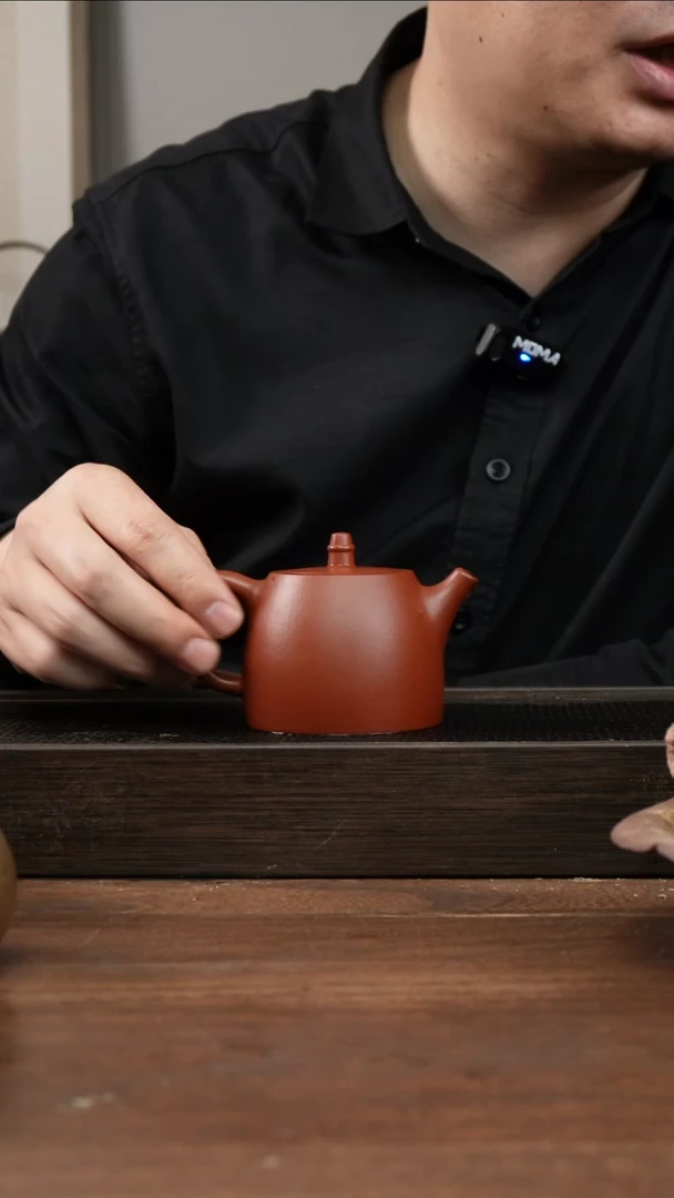 茶杯紫砂朱泥汉铎       200CC