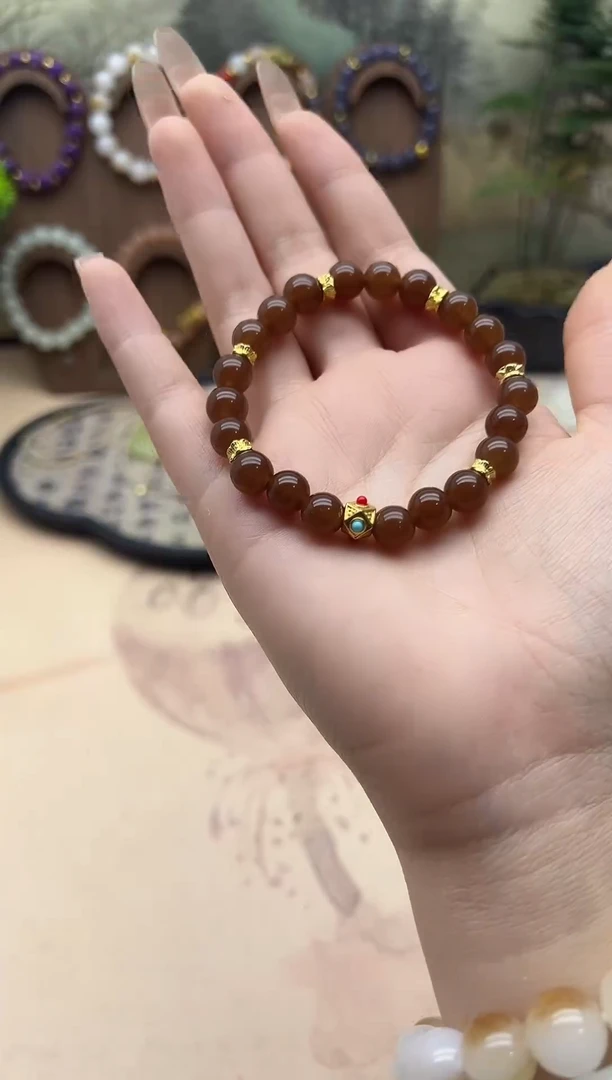 未镶嵌手链和田玉（糖玉）1