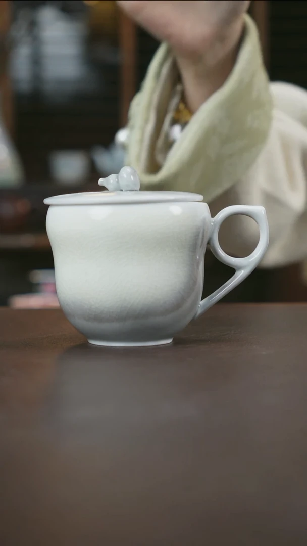 【闪购商品】杯景德镇陶瓷杯碗柴烧多人