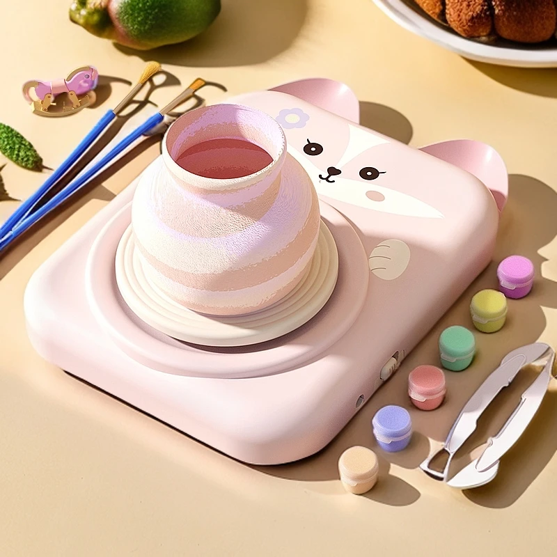 女孩子生日礼物8陶艺机儿童diy玩具益智3到6岁以上2025新款小学生