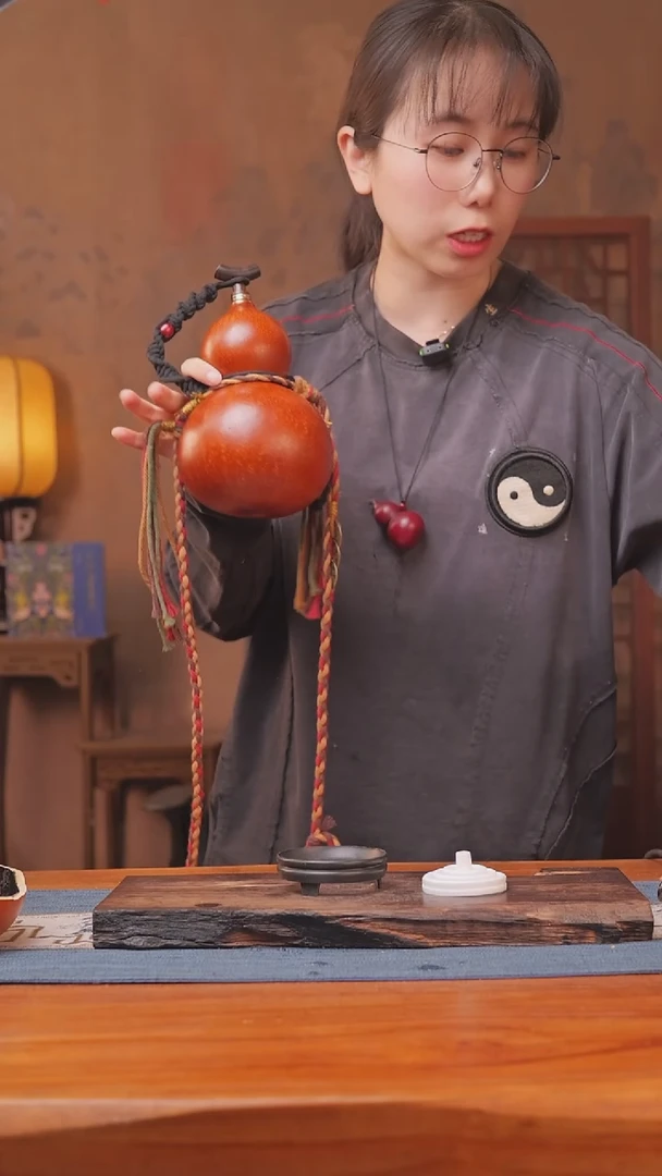 1514号链接精品大漆葫芦现货现发[一物一拍]