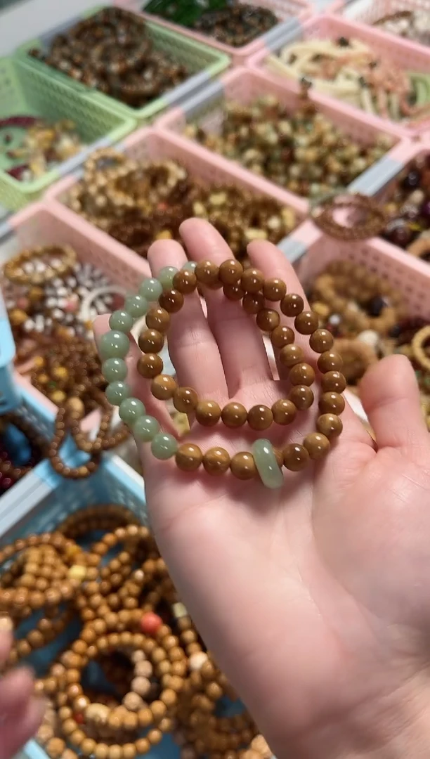 【闪购商品】菩提根/象牙果手串库克10双圈设计款 CC