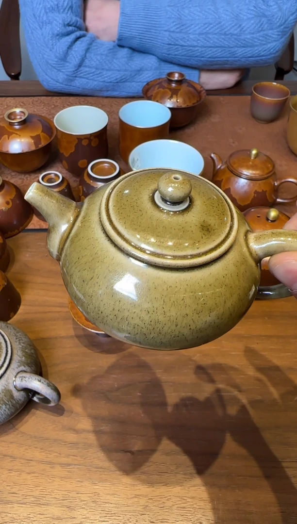 荣器 古茶金珀 流光壶