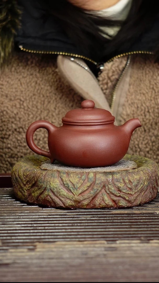 宜兴原矿紫砂壶茶壶130C