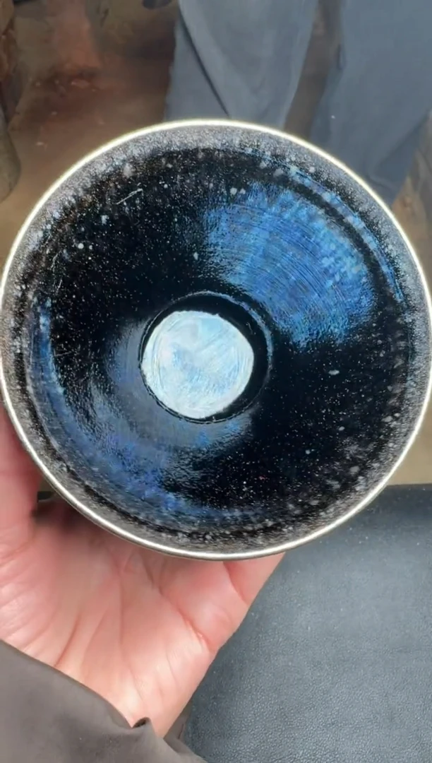 【闪购商品】茶盏行云龙窑柴烧175