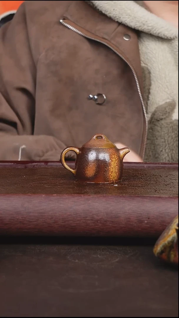 茶壶紫砂柴烧 秦权