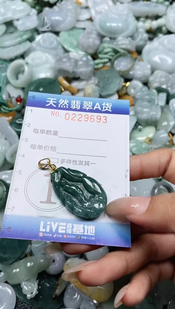 翡翠未镶嵌颈饰闪购0229693