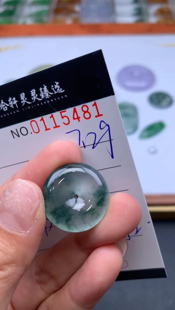 翡翠挂件未镶嵌哈轩   裸石1