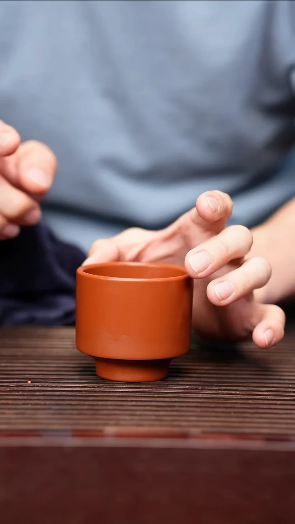 茶杯紫砂宜兴原矿紫砂主人杯