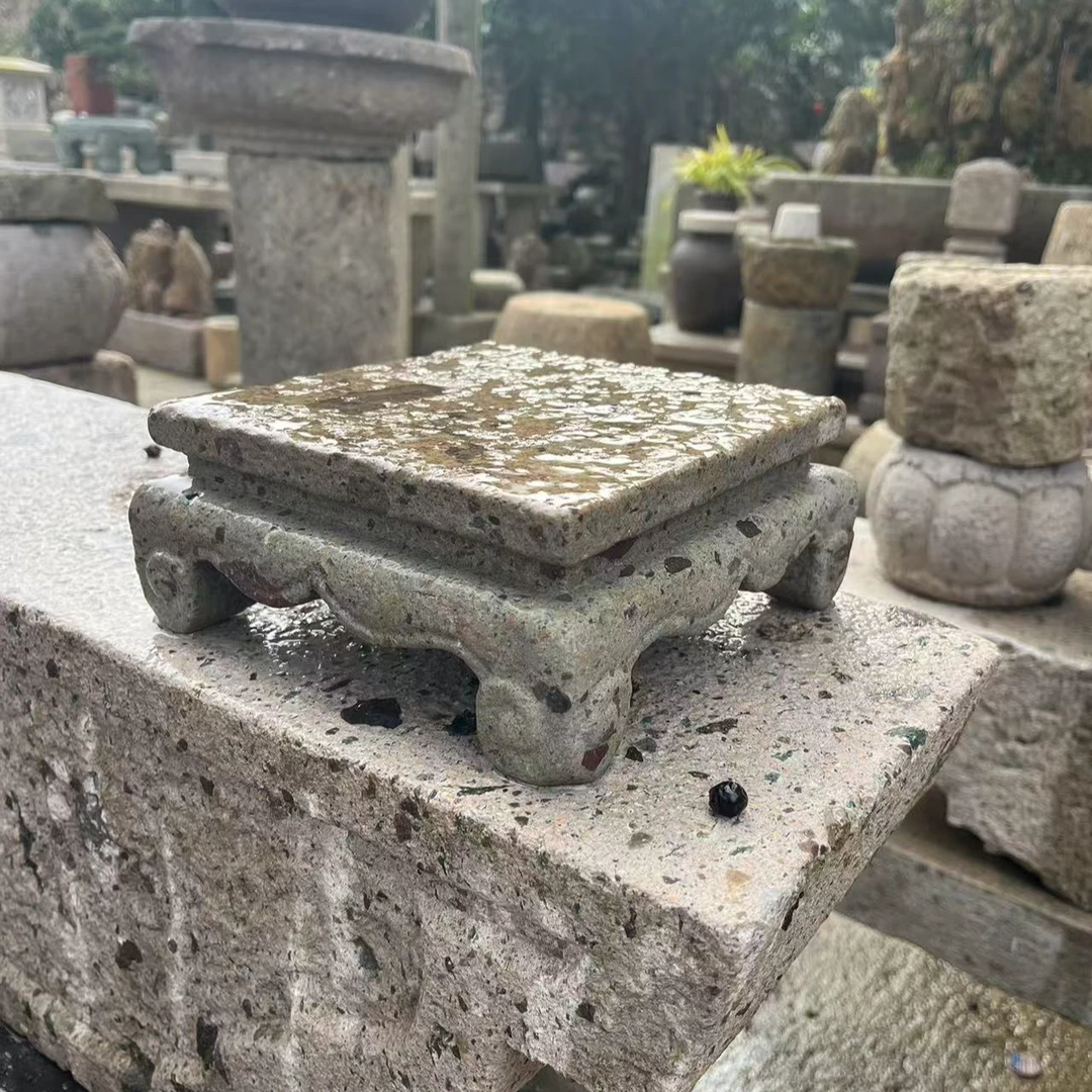 包邮长屿石案几方案几茶台花台盆景底座摆件底座庭装饰庭摆件