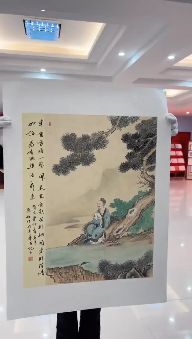国画秦燕格国画手绘作品Y13