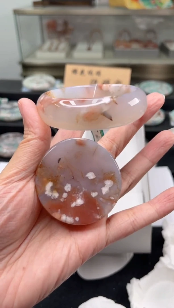 未镶嵌手镯石英质玉55圈口（赠品镯心）6119601