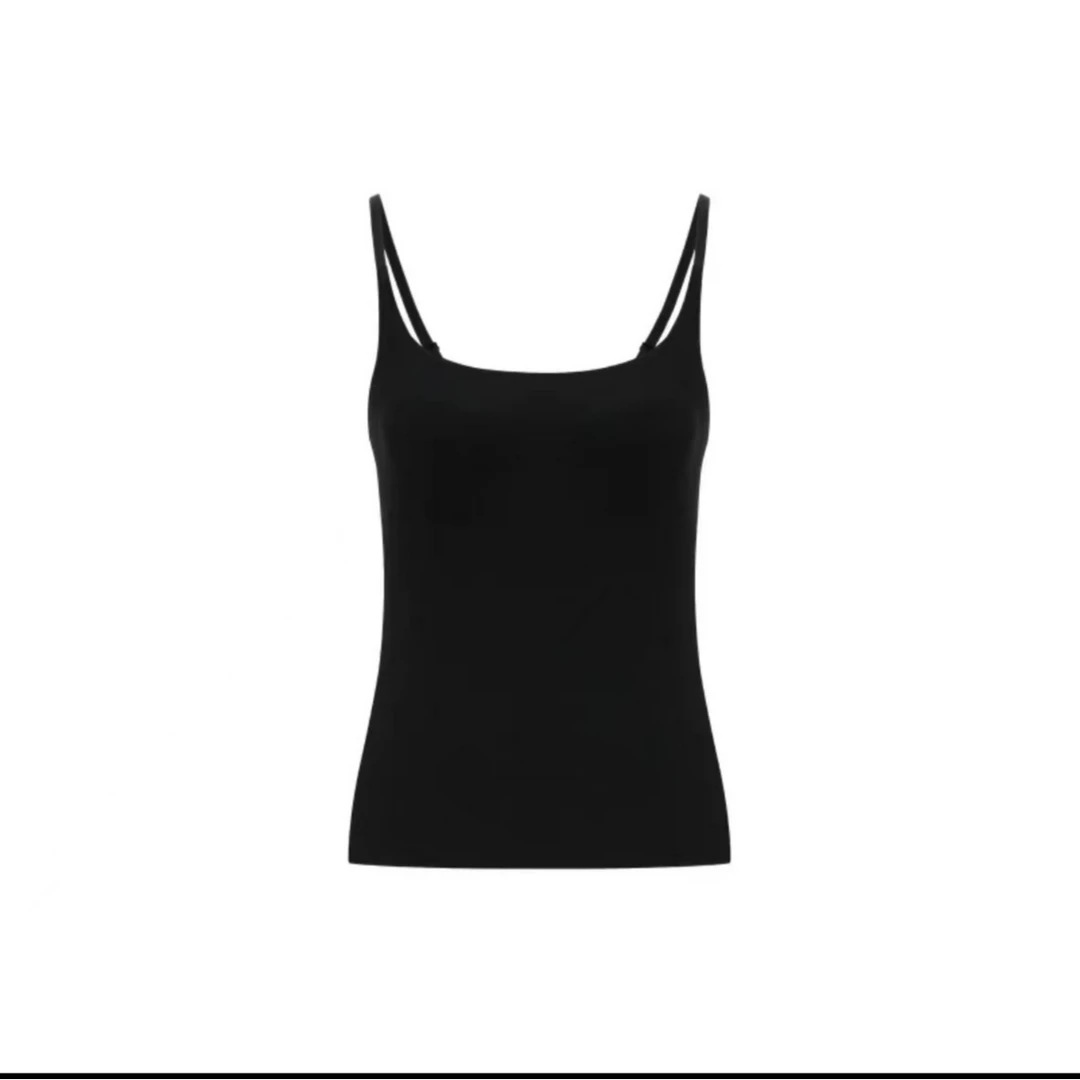 M爱豆背心含胸垫百搭一体式吊带