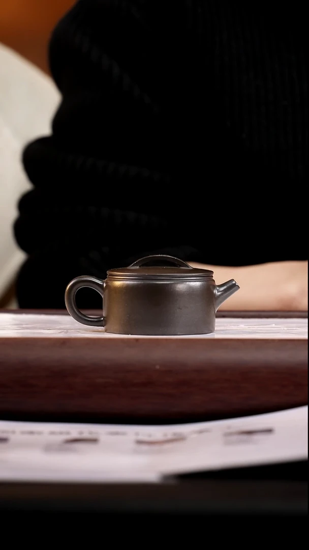 茶壶紫砂朱泥柴烧汉瓦