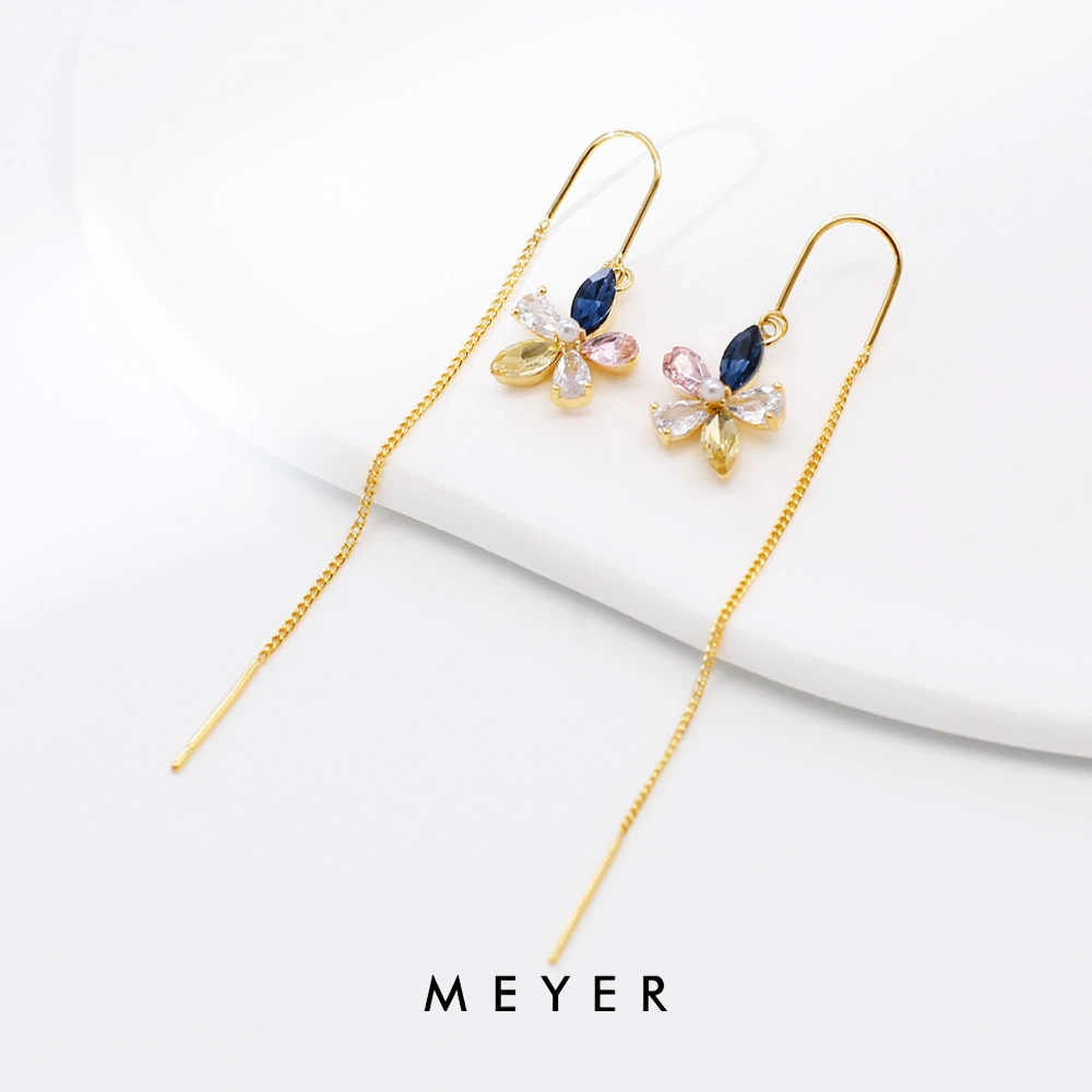 Bawarren 美❤ E-1695-精致耳环小众欧美优雅