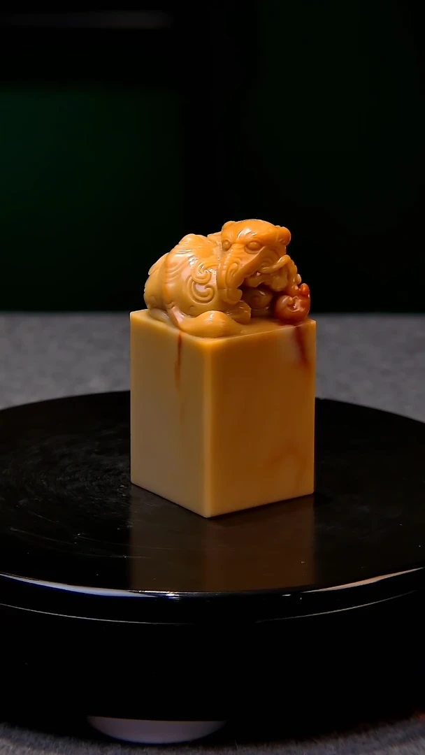 【闪购商品】青田石镇矿美人红食梦貘