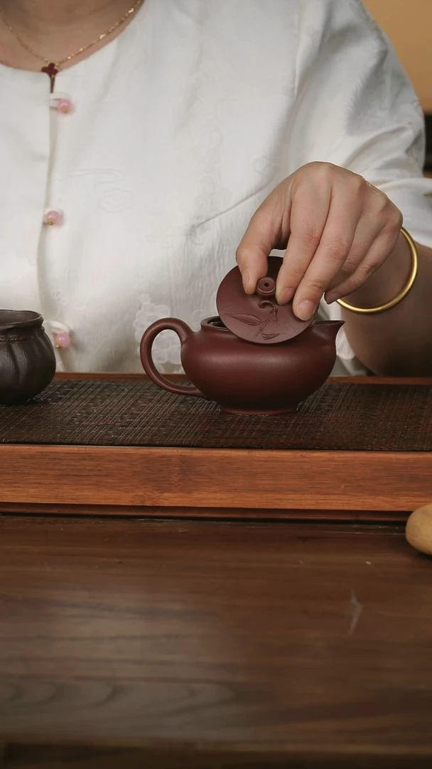 茶壶紫砂公道壶 老紫泥 180cc