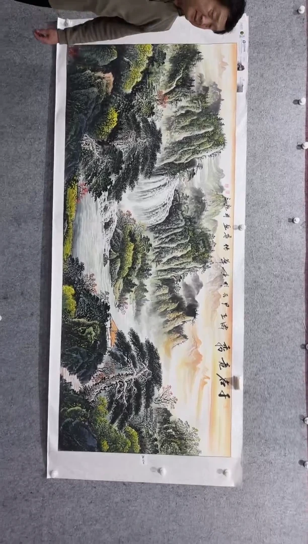 国画张传亭老师的作品3