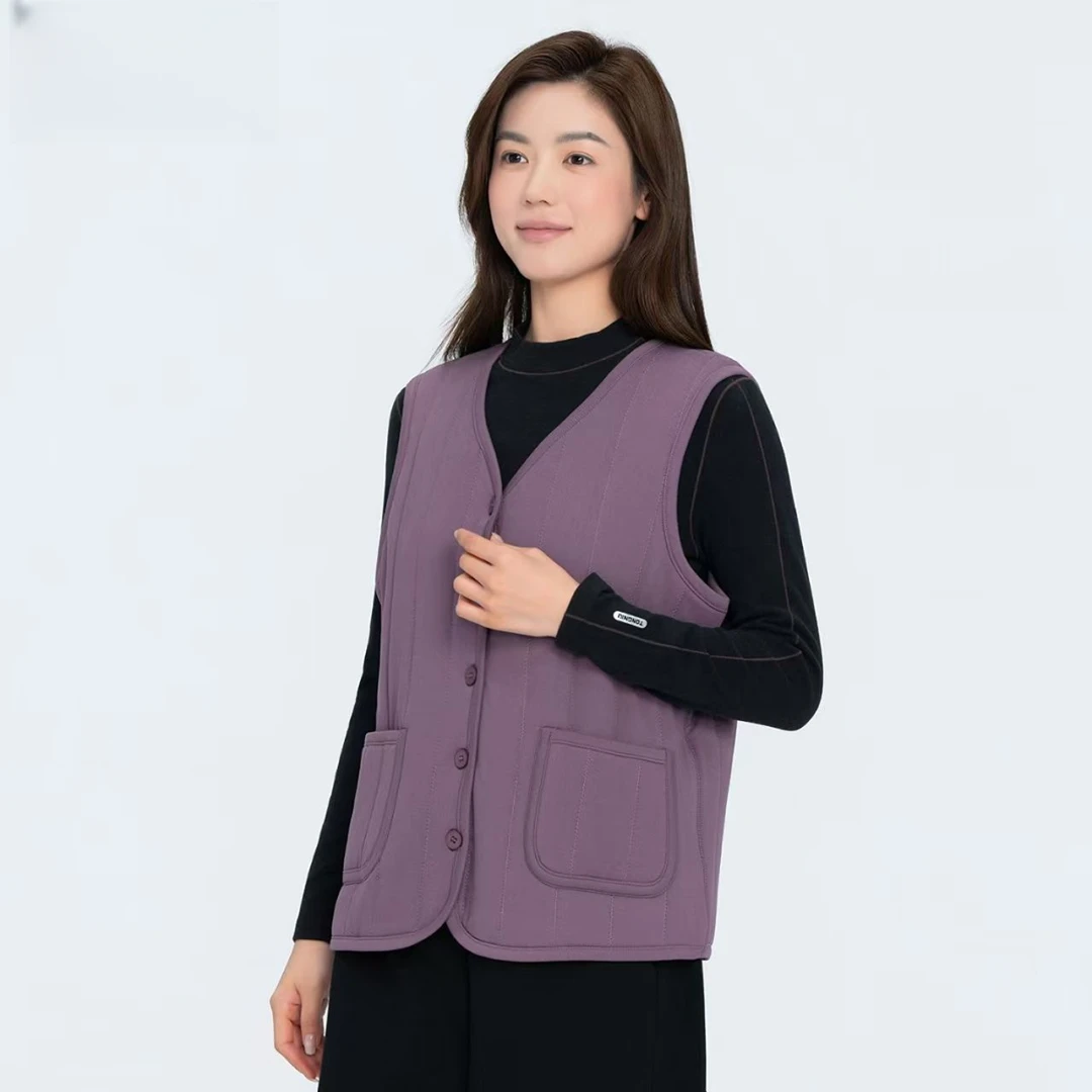 超柔软（夹层100羊毛）暖棉马甲（马甲8454款）