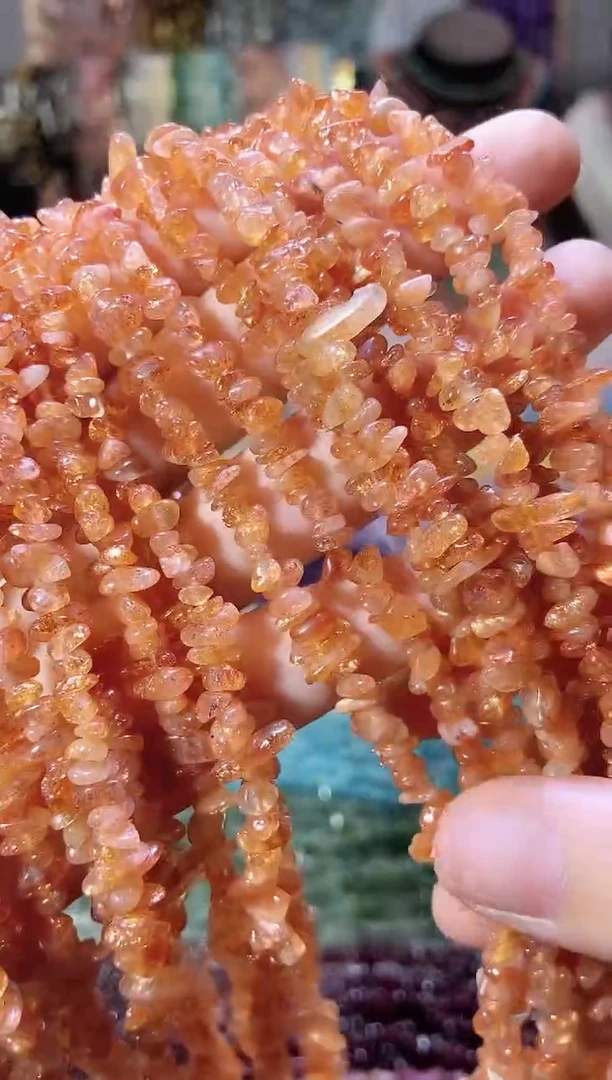 未镶嵌珠宝半成品水晶小金太阳