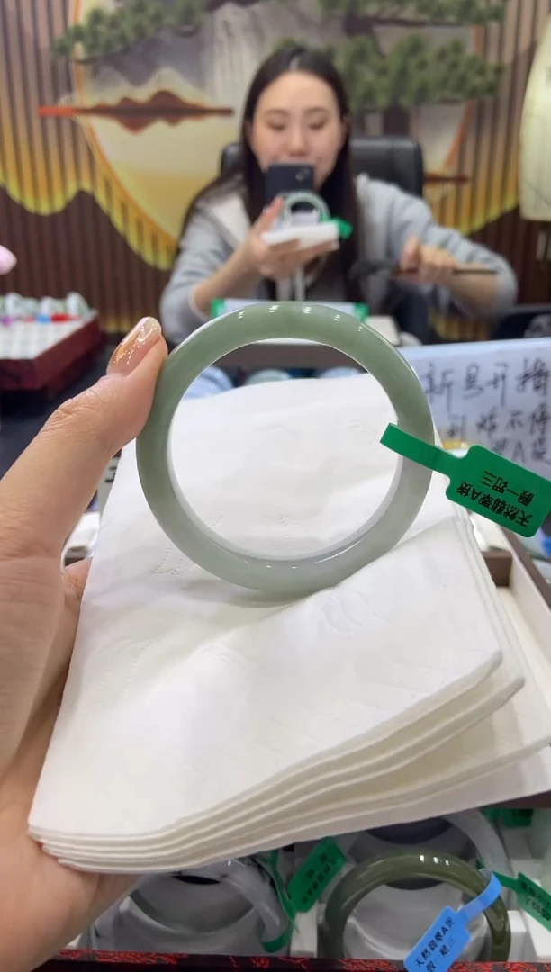 未镶嵌手镯翡翠0009421