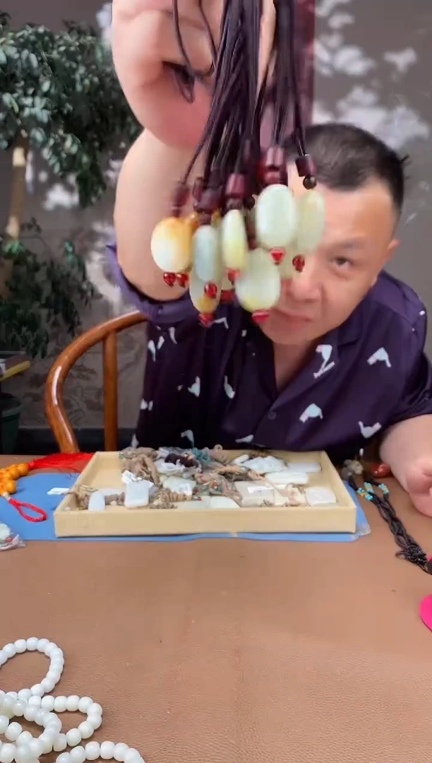 和田玉未镶嵌颈饰A789