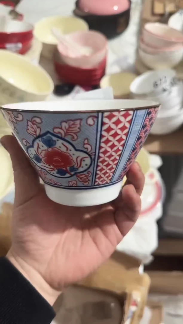 【5寸★4个】黑点针眼属正常陶瓷都有介意慎拍微瑕破损包赔