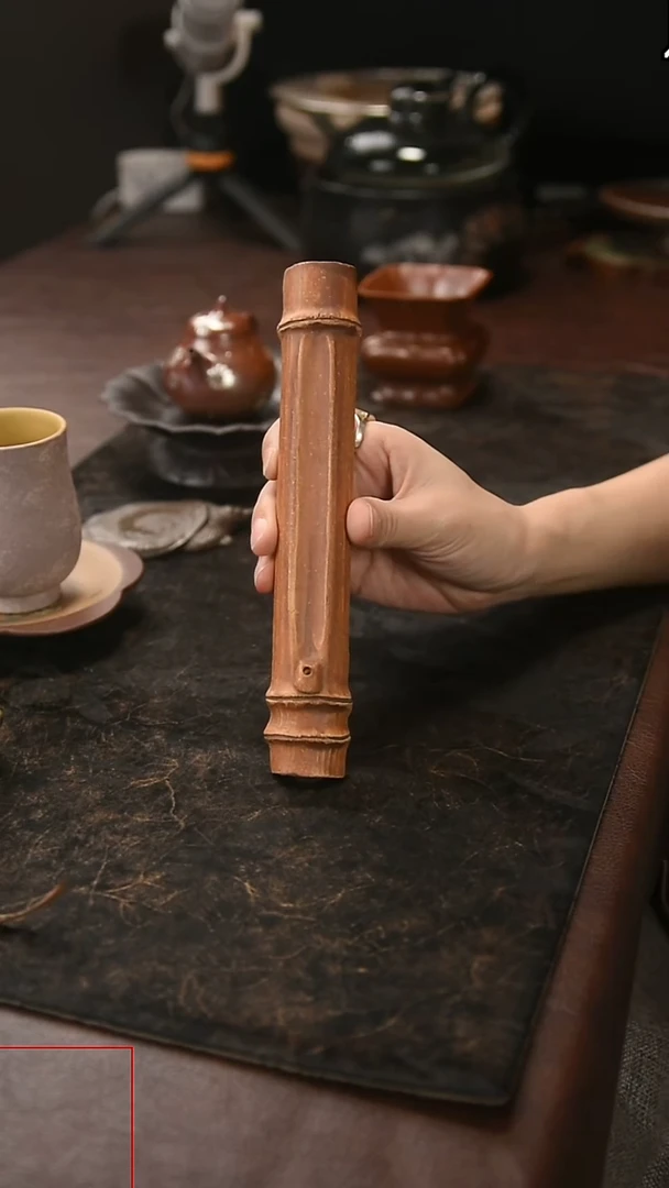 九隐茶器紫砂香插