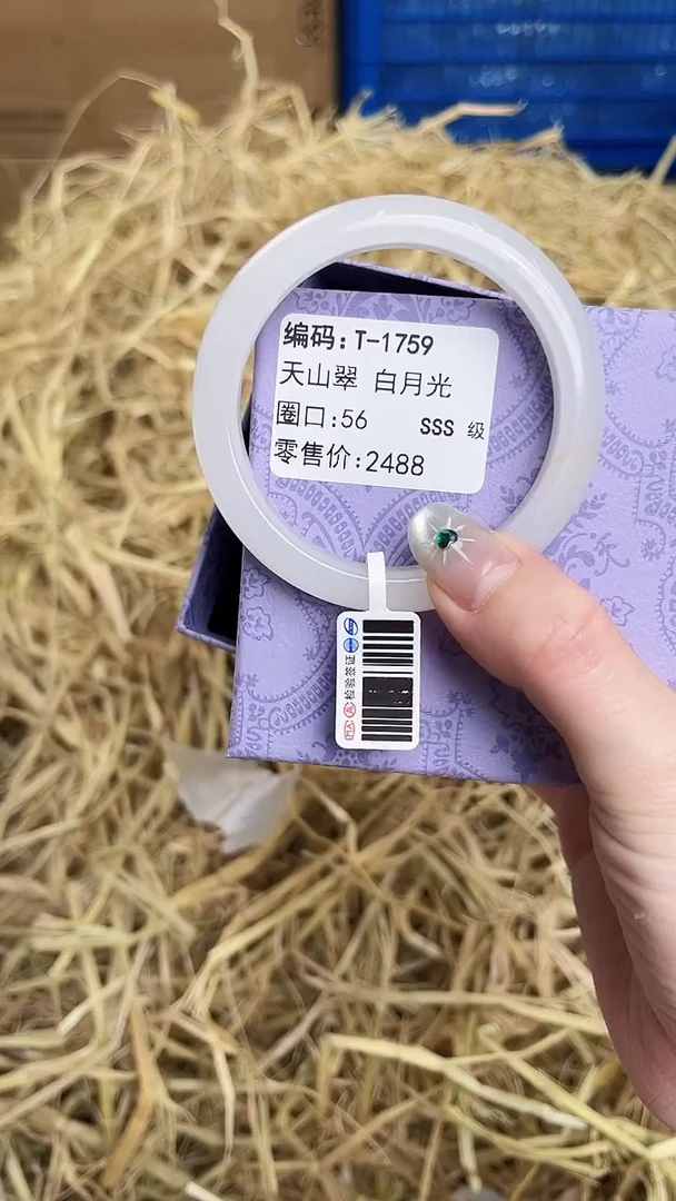 未镶嵌手镯石英质玉T-1759