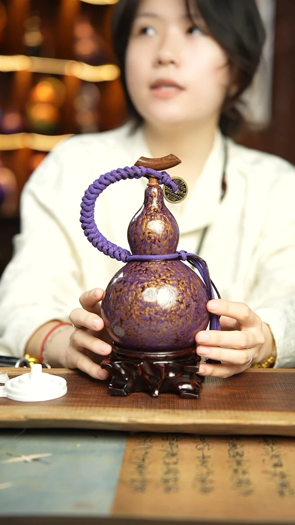 91号500ml左右非遗大漆酒葫芦