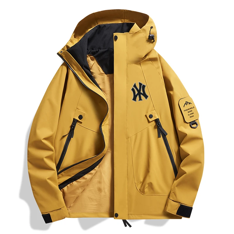 IDLE IDOL联名款冲锋外套男款时尚户外防风夹克潮牌帅气百搭外套