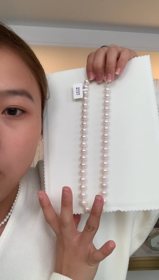项链未镶嵌淡水珍珠多样性发一