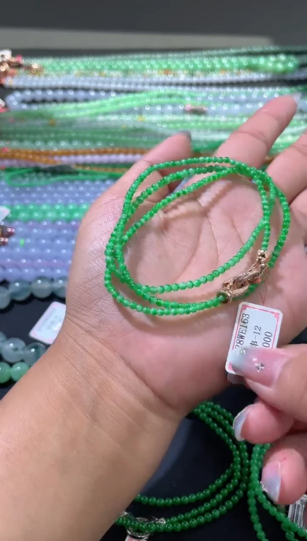 未镶嵌手串翡翠0728WE163