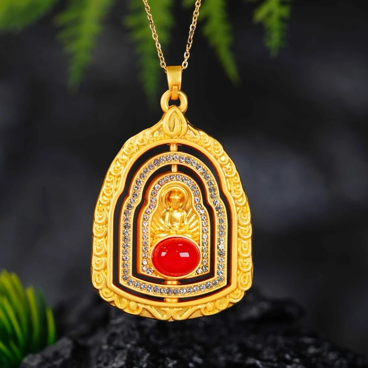 【观音蛋面吊坠】DMH360-1经典百搭 多样性发其一 玛瑙吊坠