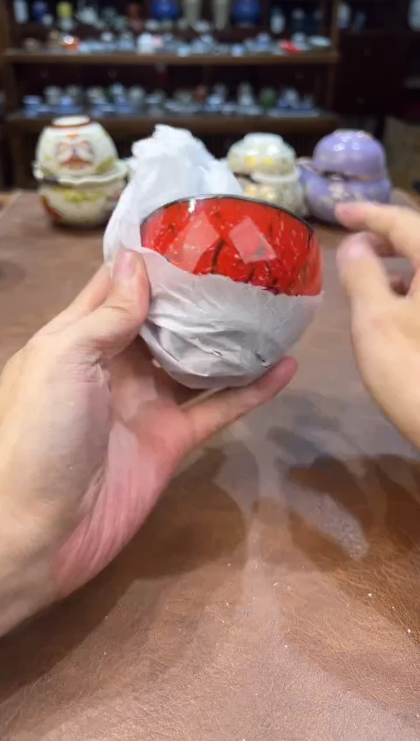 真的很便宜超好看会开片的旅行茶具