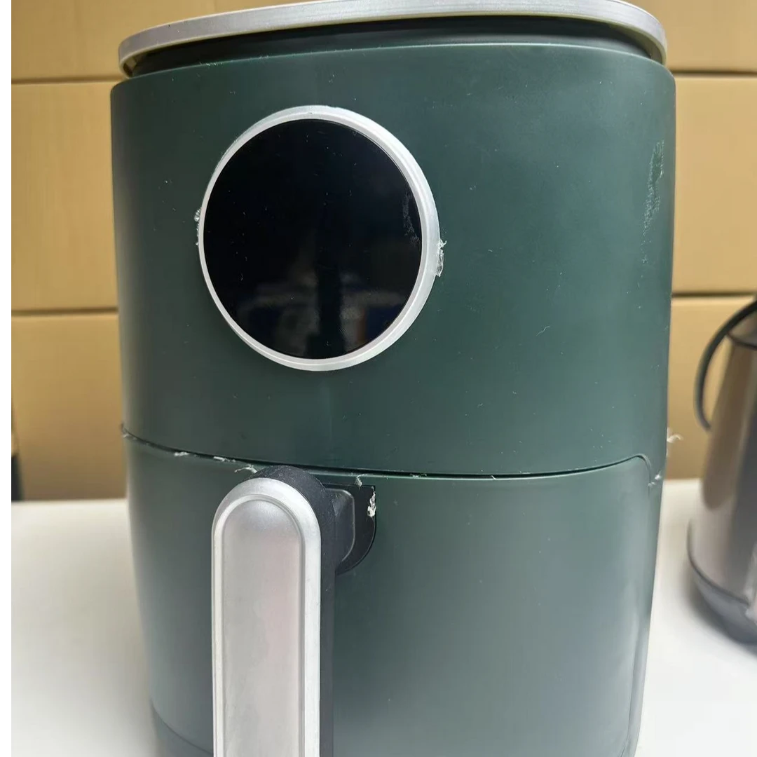 自动断电不粘米白色节能空气炸锅智能空气炸锅烤