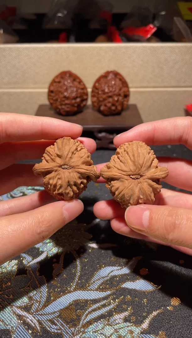 把件文玩核桃108白狮子37