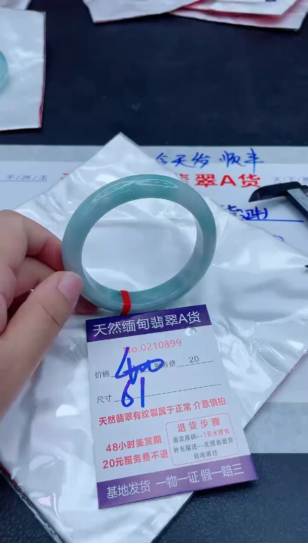 未镶嵌手镯翡翠400.0000