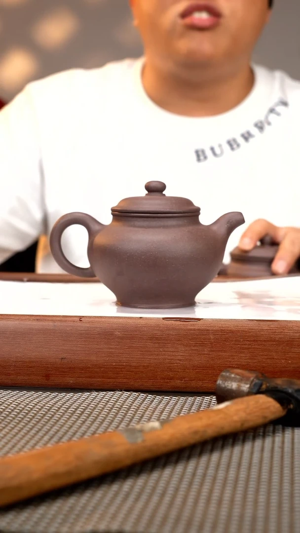 茶壶紫砂lw 天青 大掇只