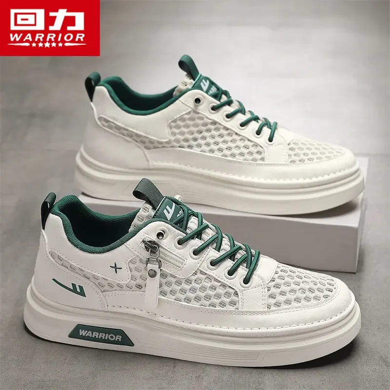 回力男鞋夏季透气镂空网鞋2026新款百搭网面休闲板鞋运动小白潮鞋