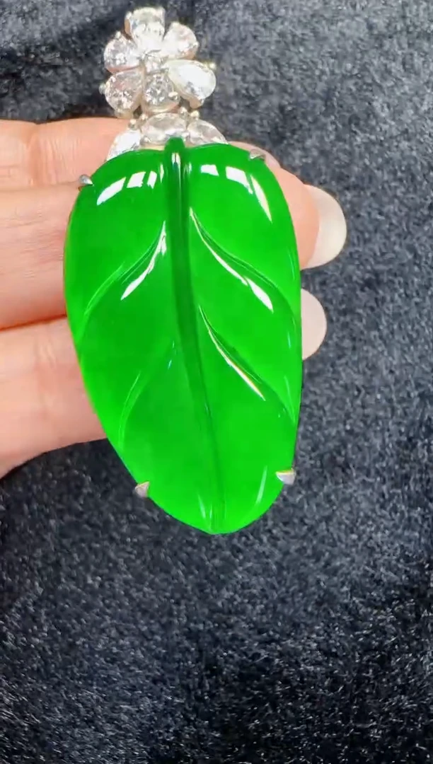 未镶嵌定制翡翠翡翠吊坠134