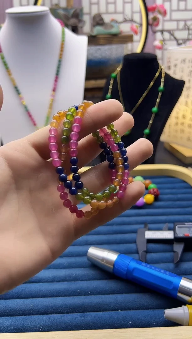 【闪购商品】碧玺颈饰14K金镶嵌S161