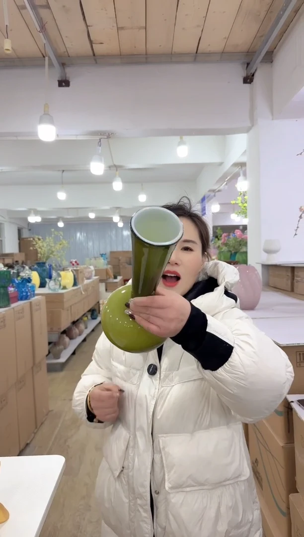 【闪购商品】琉璃洛芙花器-l-早15