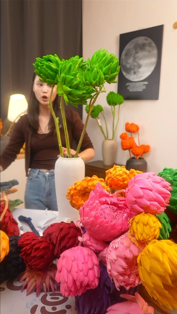 永生花 霸王花 A18