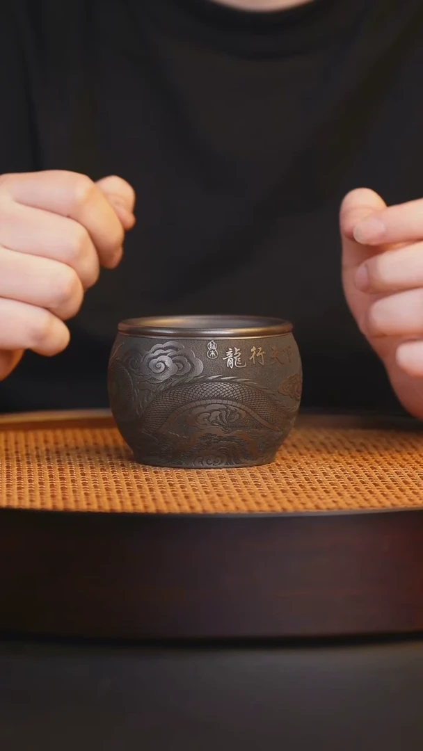 宜兴全手工紫砂杯