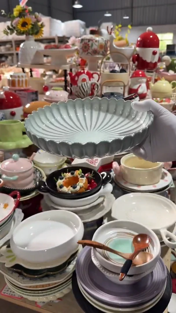 陶瓷9.5英寸钵钵 微瑕凑满20元包邮