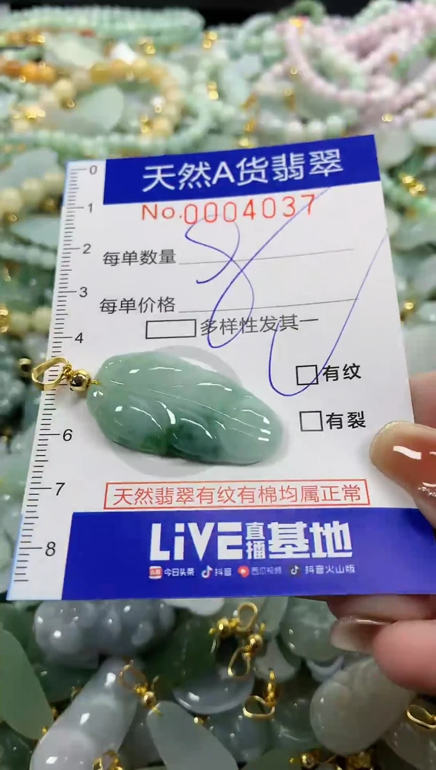 颈饰未镶嵌翡翠天然A货翡翠