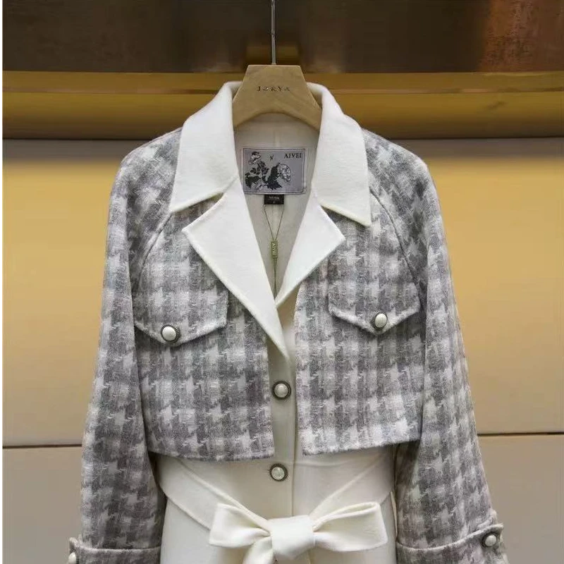 Luoxi/罗皙上衣小香风短款时尚 2024